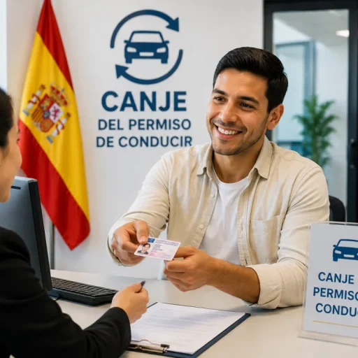 Canje del Permiso de Conducir
