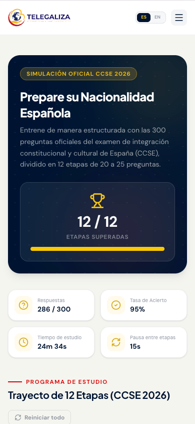 Simulador Móvil CCSE